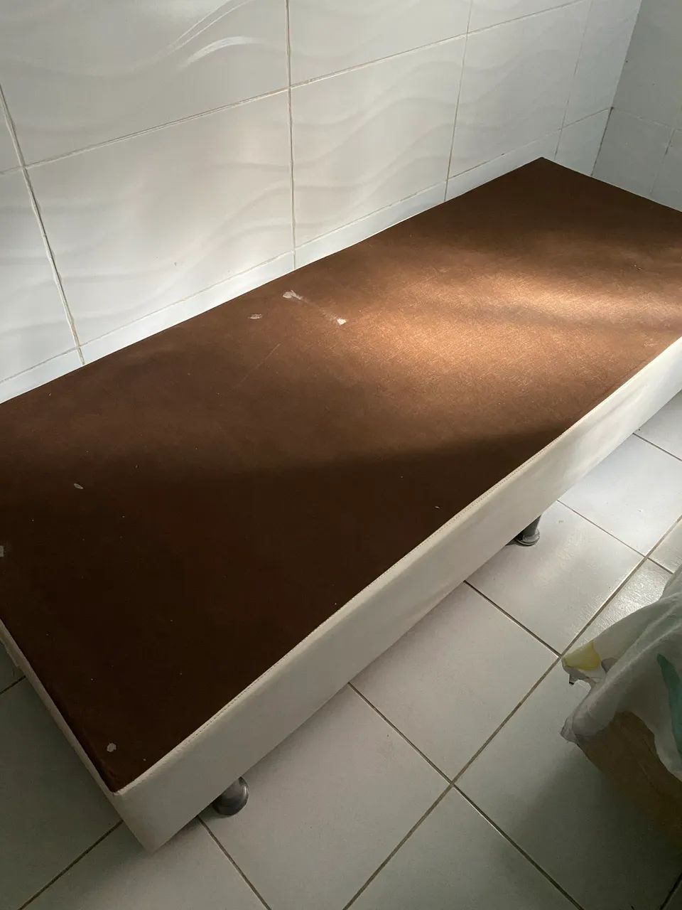 Base de cama box solteiro 