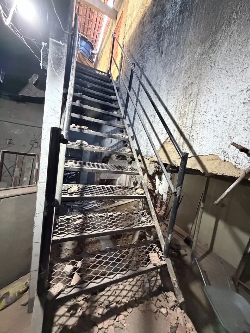 Escada de ferro 