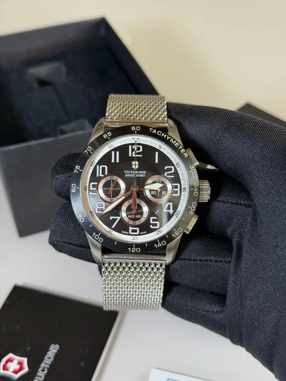 Relógio Victorinox Airboss Cronômetro automático  - Foto 4