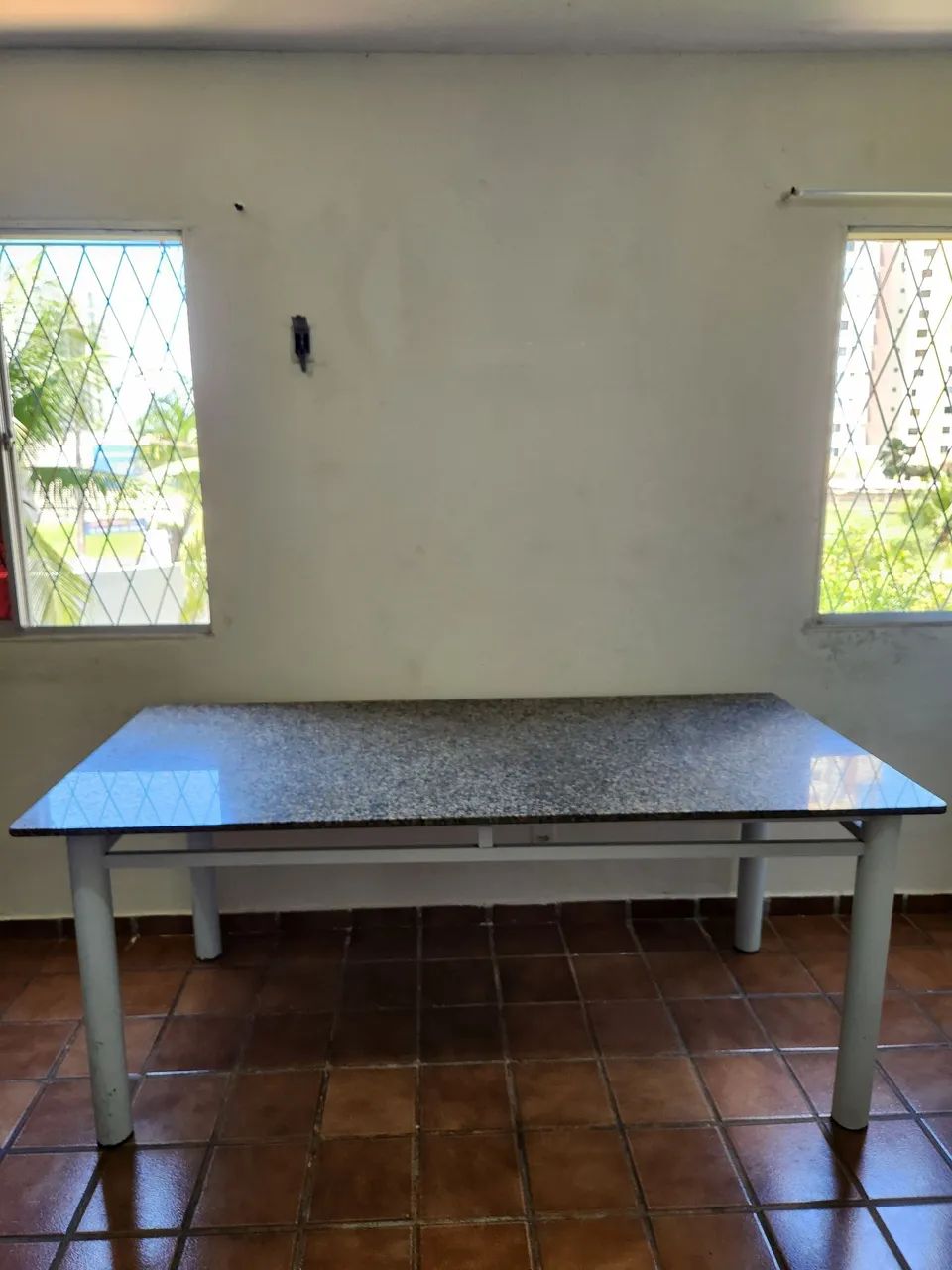 Mesa mármore para 8 cadeiras - Foto 3