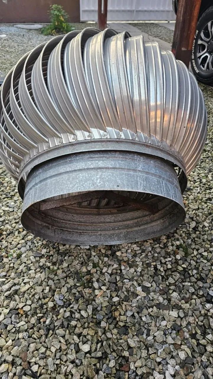 Exaustor eólico de ventilação 60cm (24")  - Foto 2