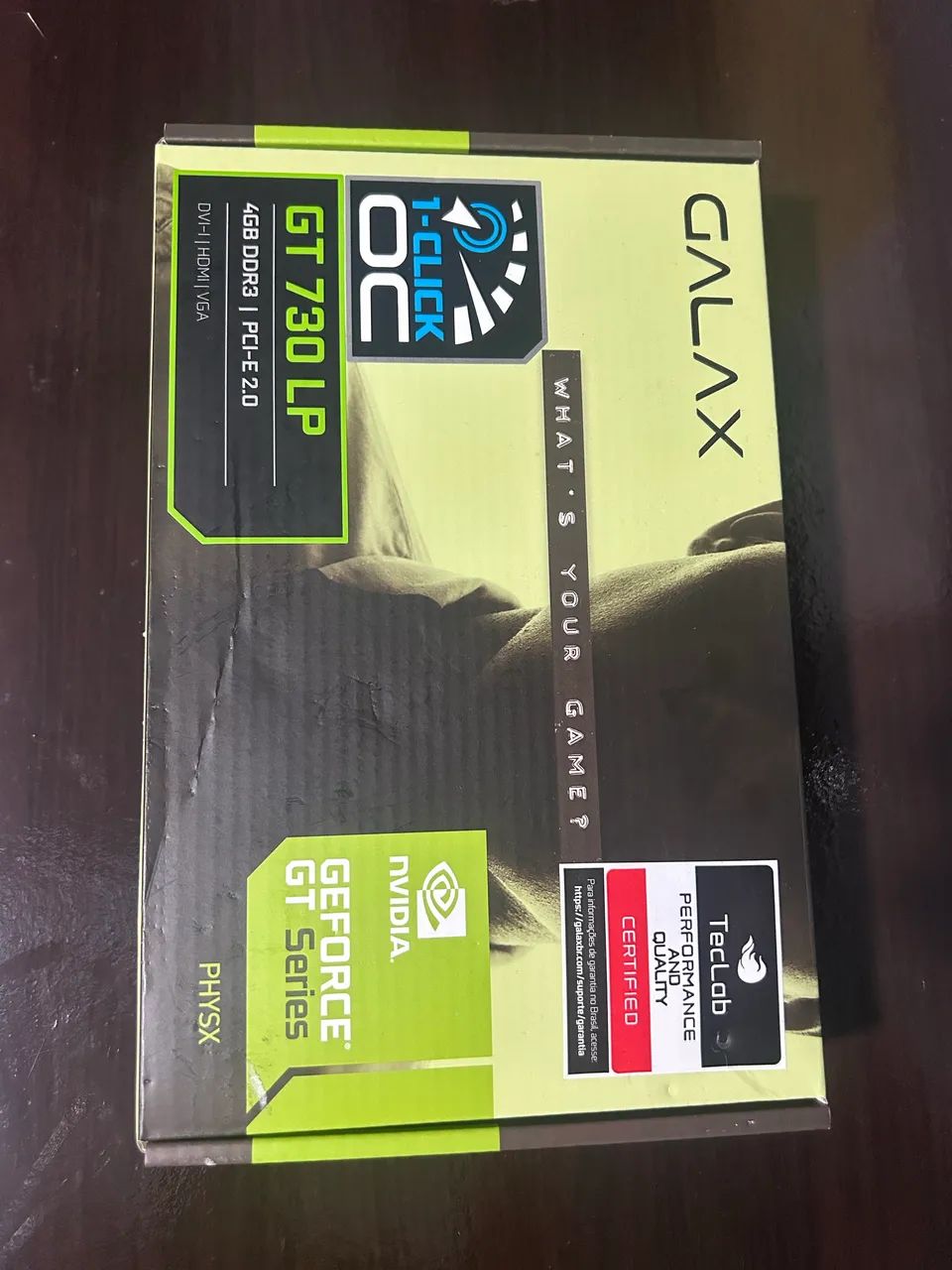 ? PLACA DE VÍDEO GT 730 4GB GALAX LOW PROFILE ? - Foto 2