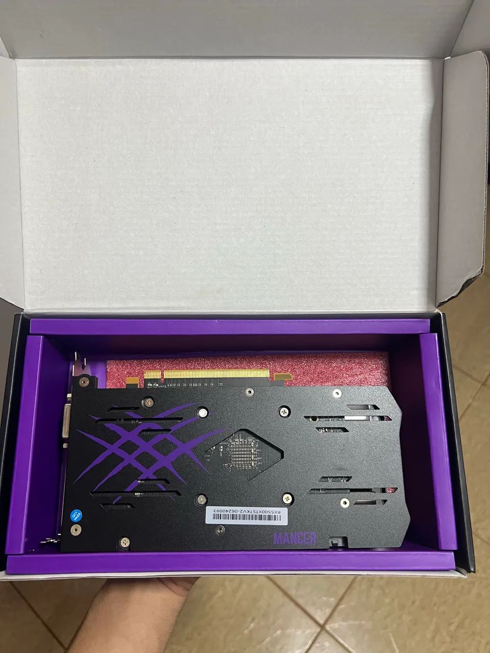 Placa de Video Mancer Radeon RX 5500 XT Streaky - Foto 3