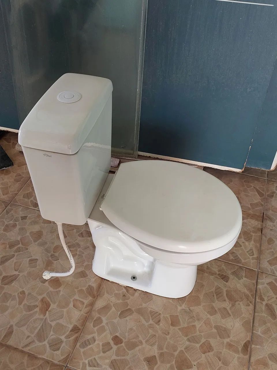 Vaso Sanitário com Caixa Acoplada Branco