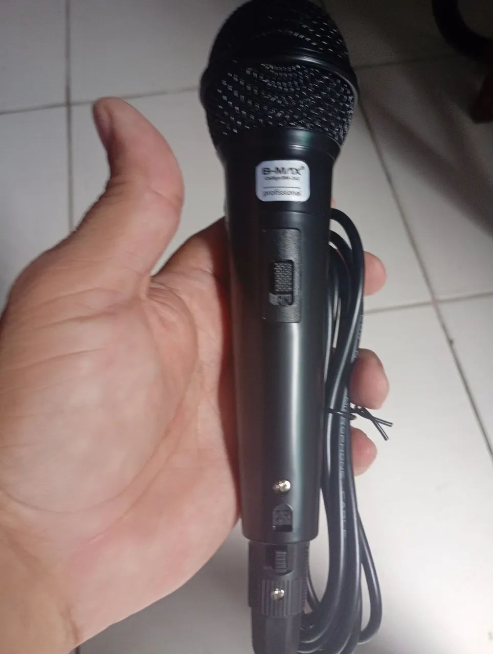 Microfone com fio P10 - Foto 3