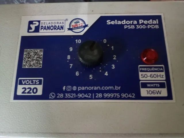 Seladora de pedal Panoran