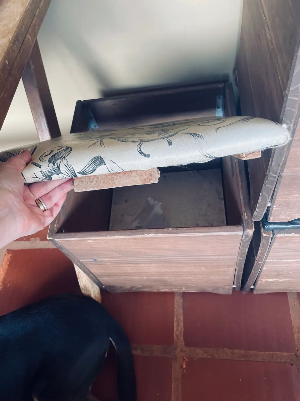 Mesa em madeira para área externa  - Foto 3