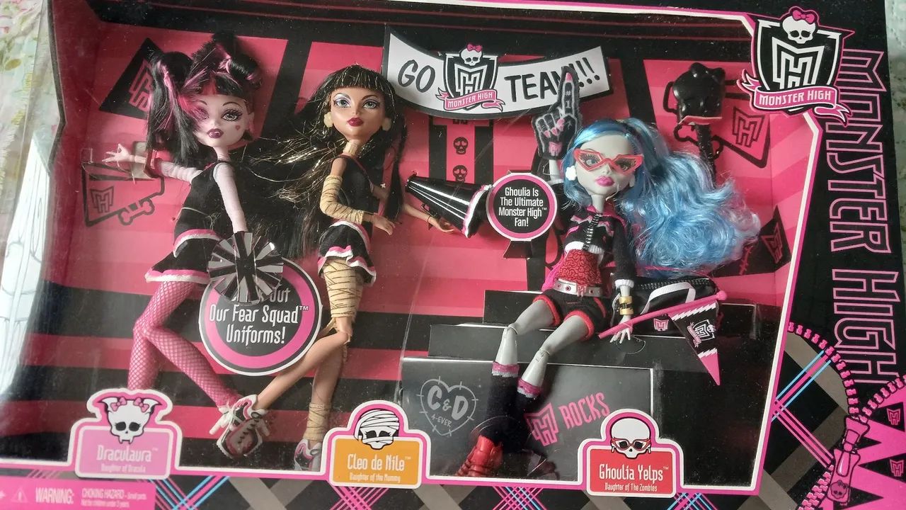 Bonecas Monstro high pack lacrado  - Foto 2
