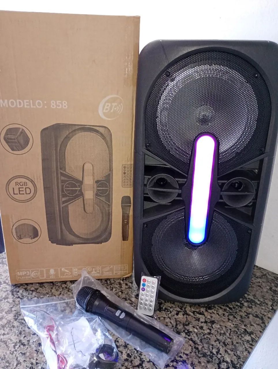 Caixa de som Bluetooth 