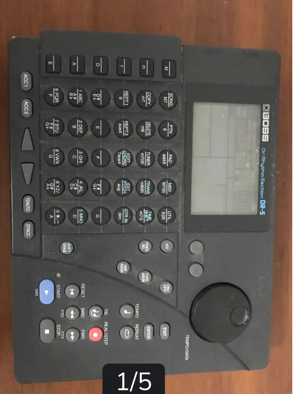 Boss DR-5 Doctor Rhythm Bateria Eletrônica.