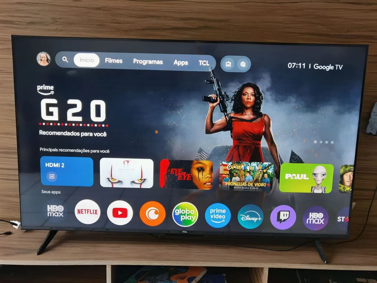 TV Smart TCL 50 polegadas - Foto 2
