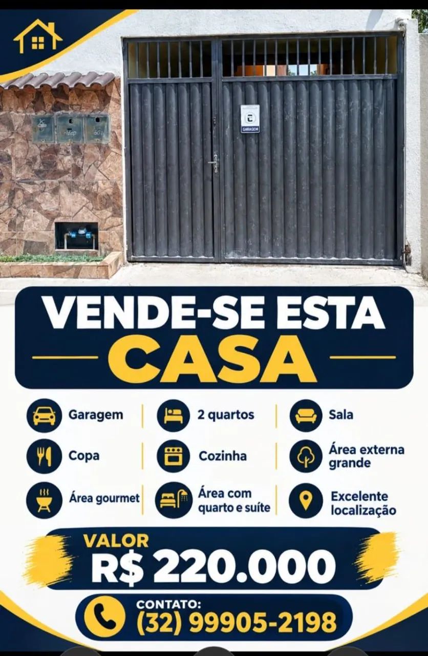 VENDE-SE ESTA CASA 