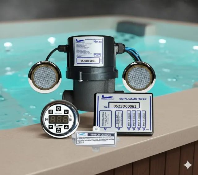AQUECEDOR PARA BANHEIRA E SPA 5000WATS 