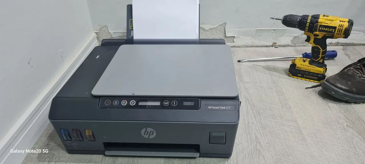 Impressora multifuncional HP smart tank 517 - Foto 5