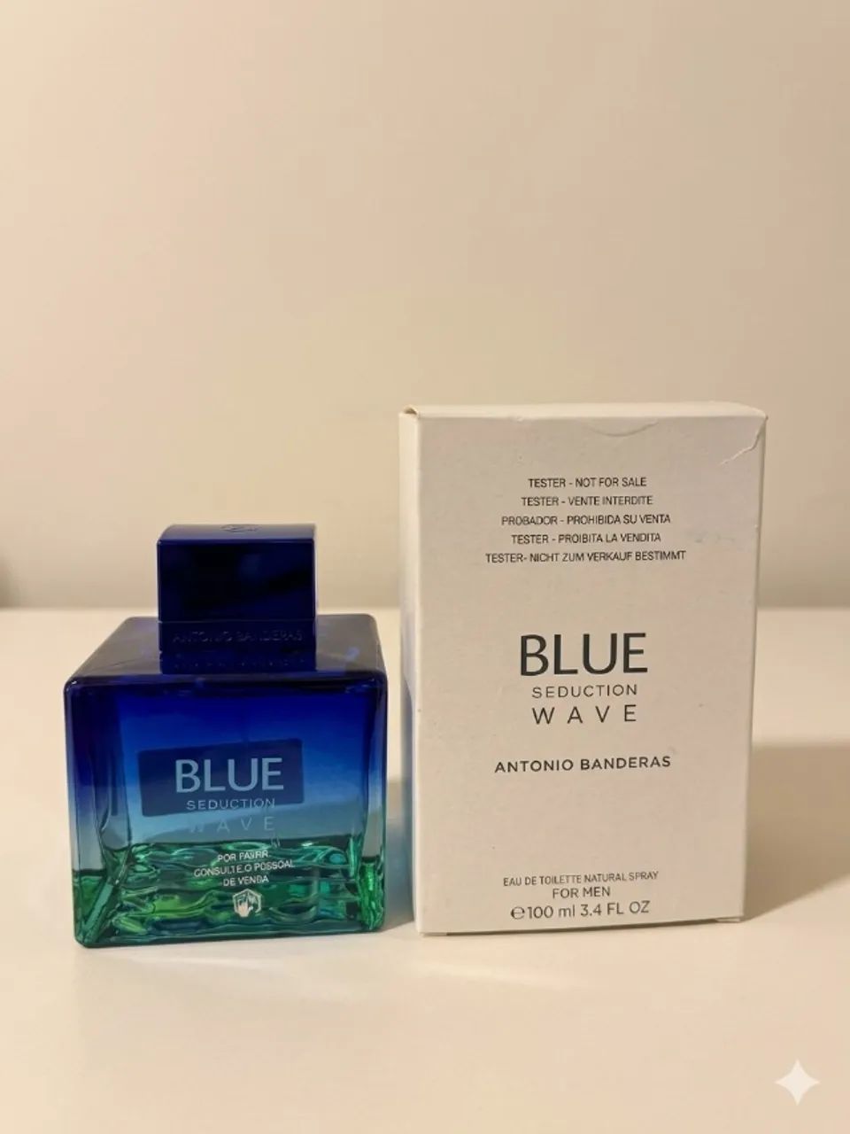 Antonio Banderas Blue Seduction Wave EDT Tester 100ml - Original - Foto 2