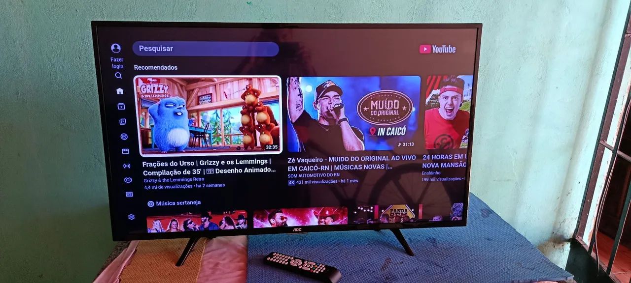 Vendo tv AOC 43 polegadas smart  - Foto 2
