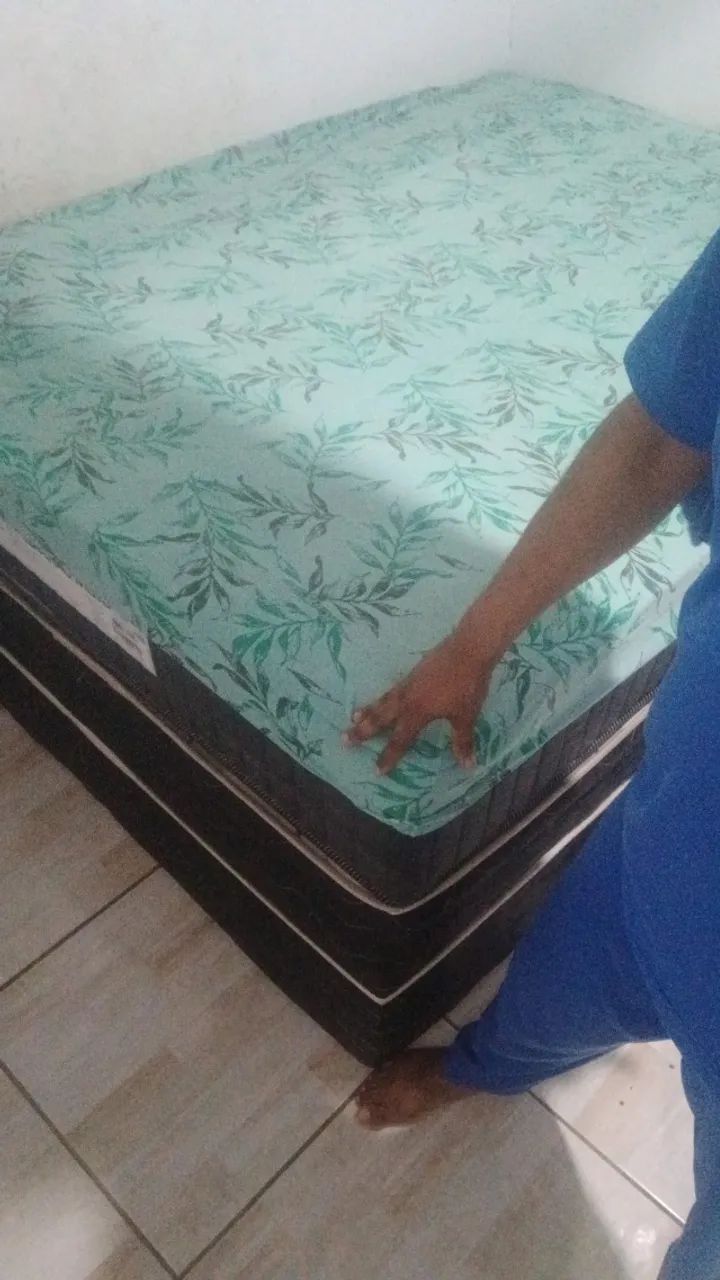Cama box casal grande