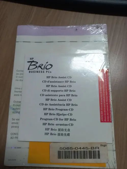 CD HP Brio PC Windows 98 - Lacrado - Foto 2