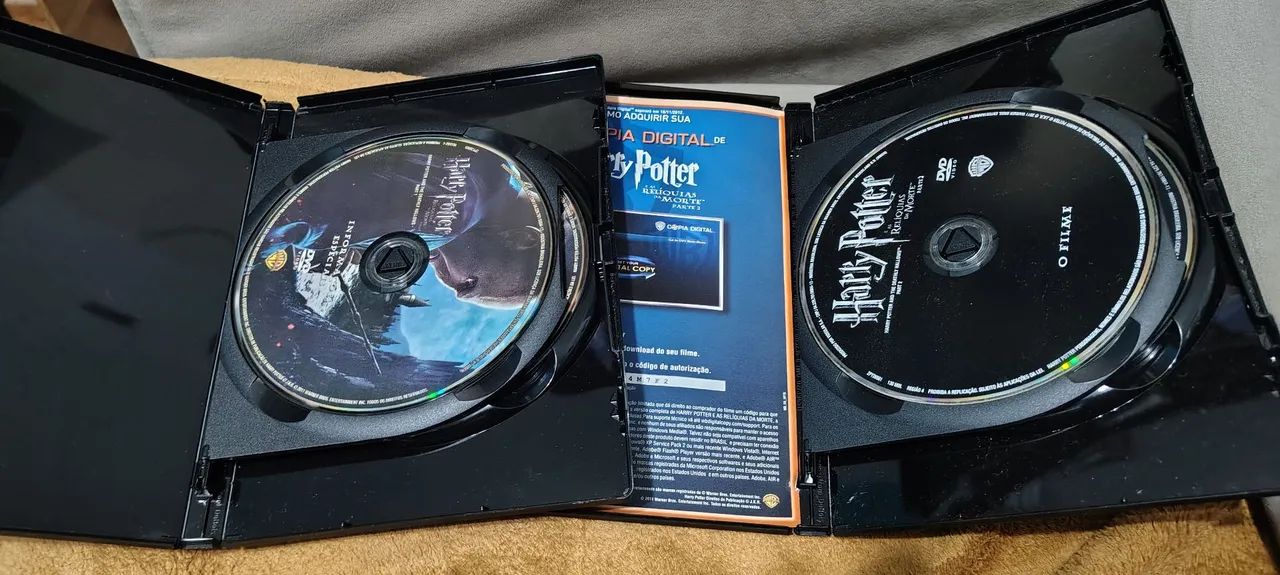 DVD Harry Potter 7 parte 1 e 2  - Foto 3