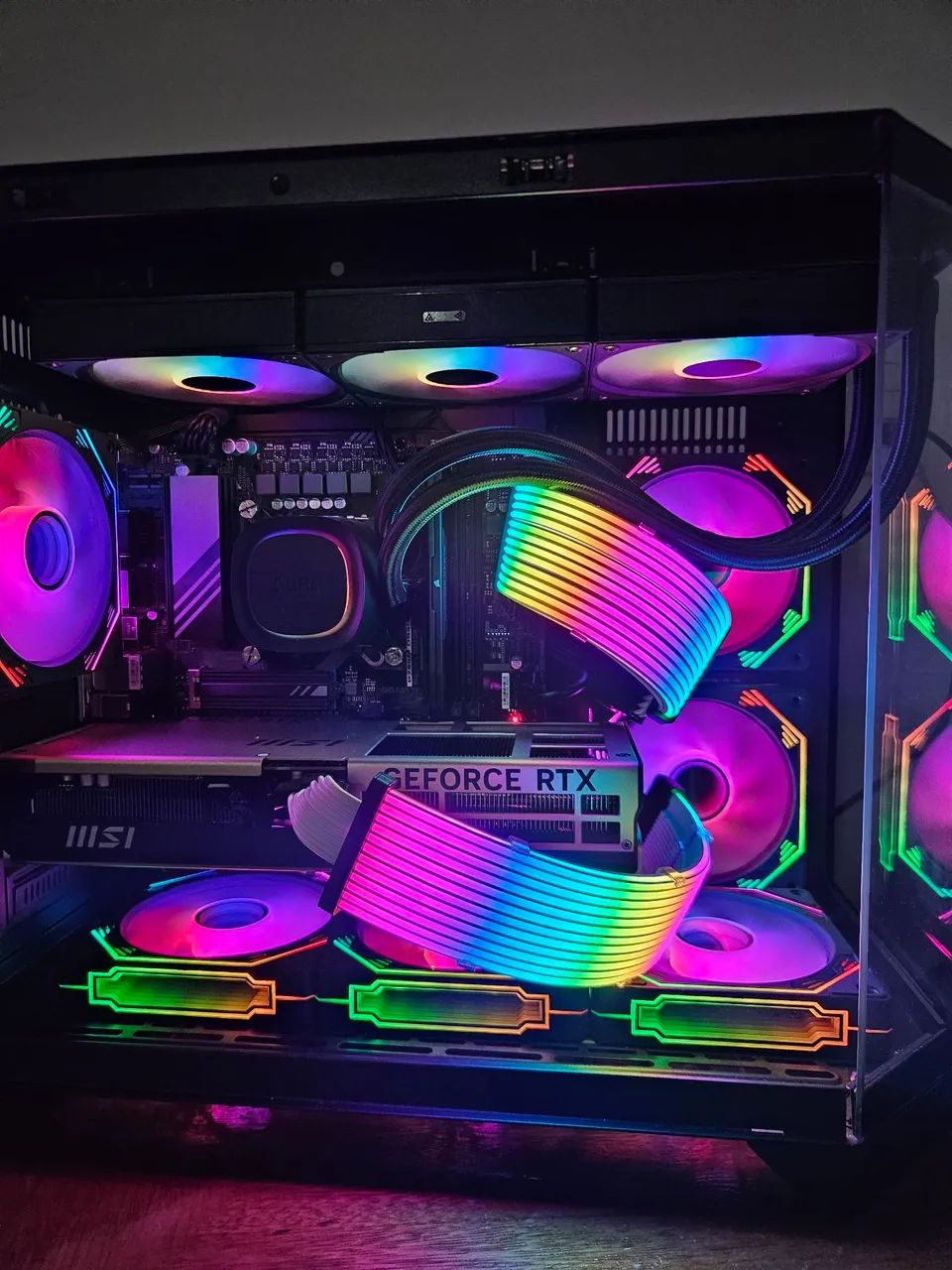 Pc gamer com i7 14700kf com rtx 4070ti super e 16gb DDR5 - Foto 4