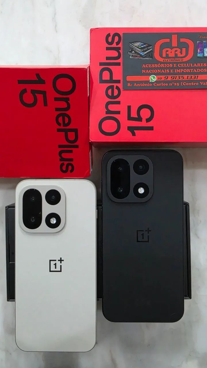 OnePlus 15 16GB 512GB GLOBAL LEIA - Celulares e Smartphones