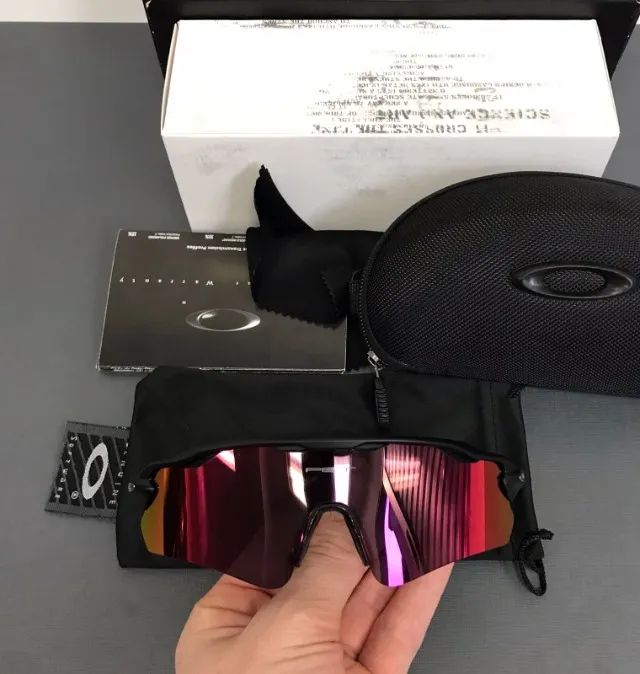 óculos de sol radar oakley radar ruby - Foto 4