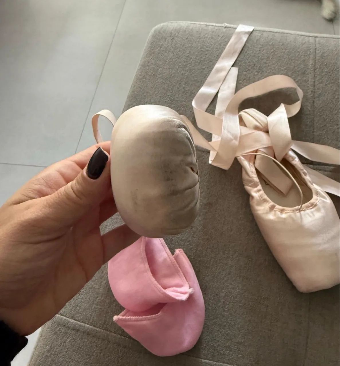 Sapatilha capezio com ponteira - Foto 3