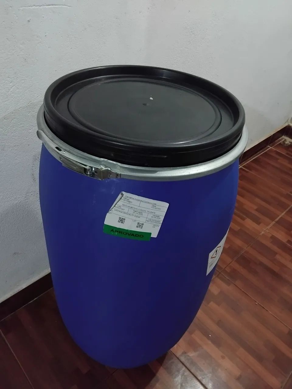 Bombona tambor plástico 200 Com Tampa removível  - Foto 3