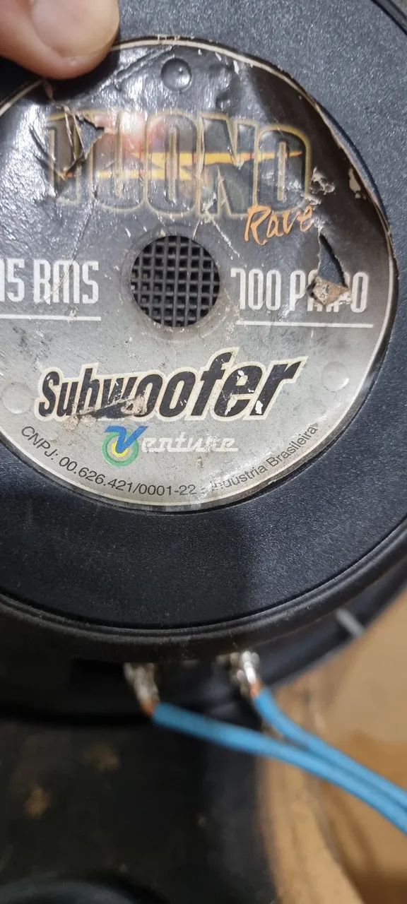 Vendo som, caixa de grave, modulo pyramid 800, 2 triaxial - Foto 5
