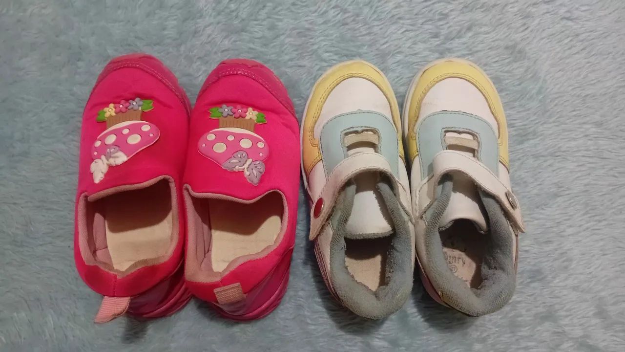 Tênis menina tam 27