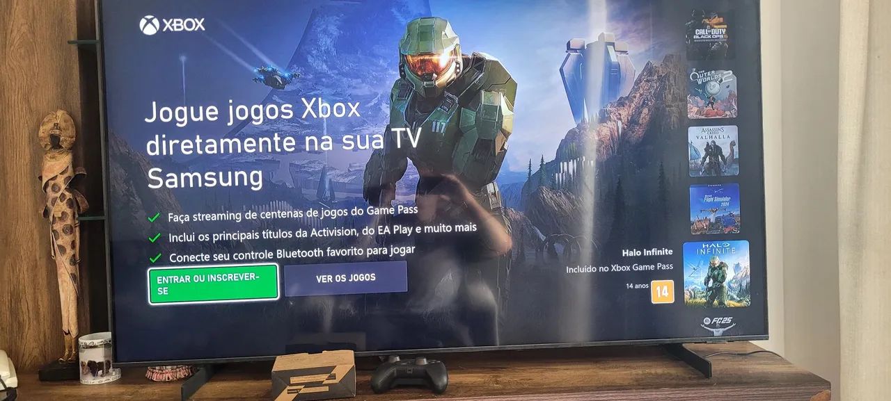 Smart TV Samsung 65 polegadas ainda na garantia  - Foto 2