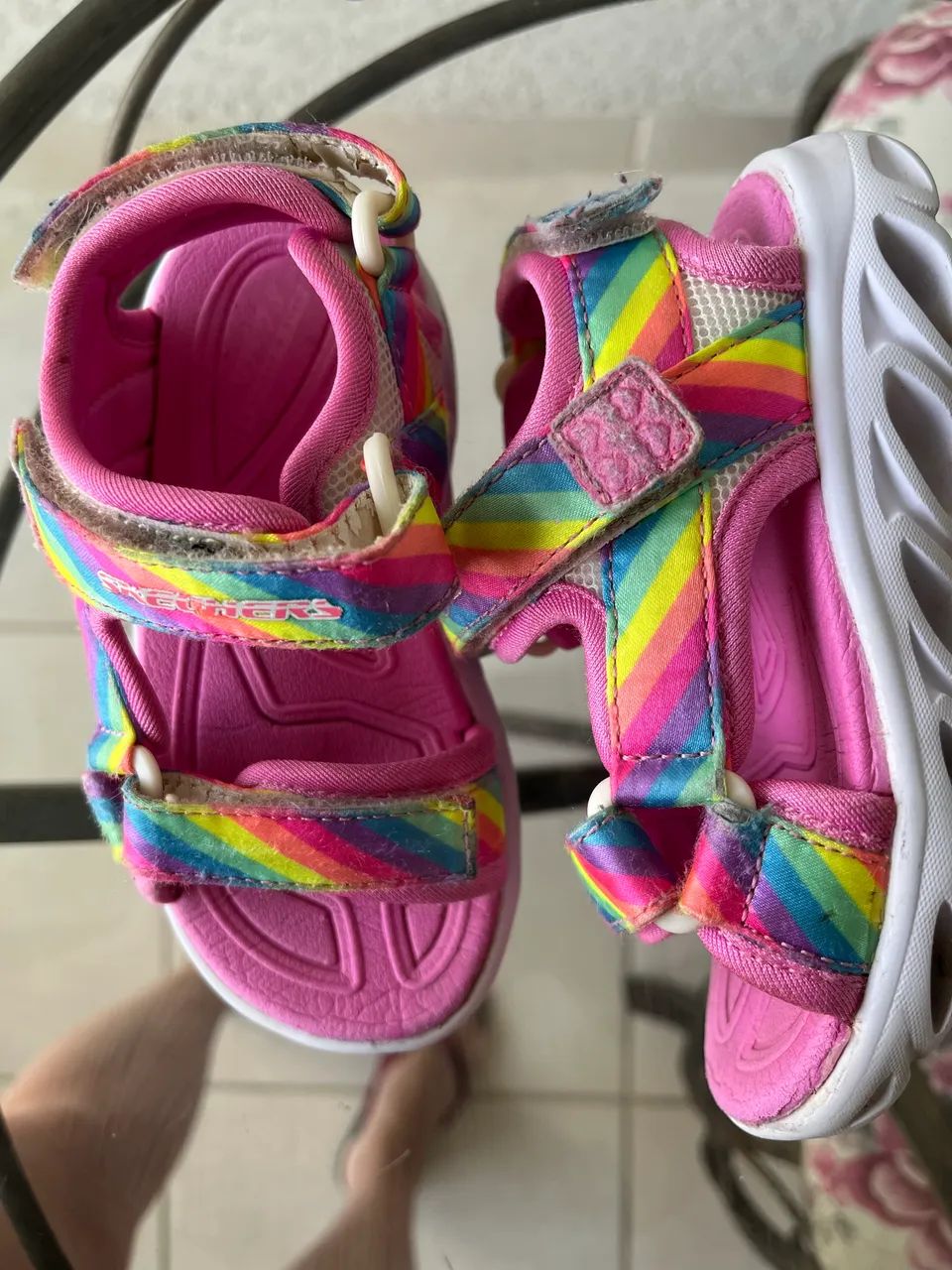 Sandália Skechers importada infantil - Foto 5