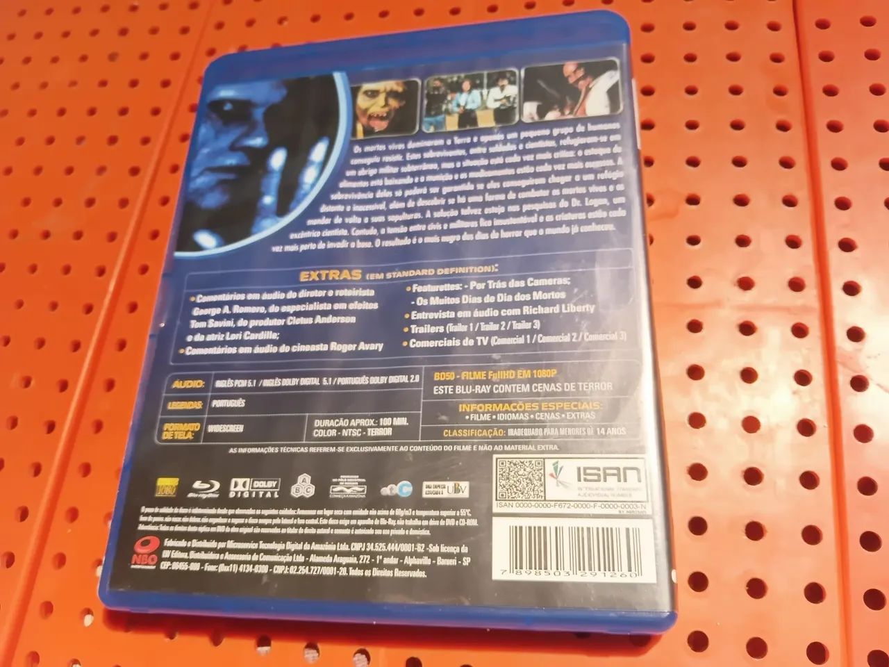 Dia dos mortos blu-ray original - Foto 2
