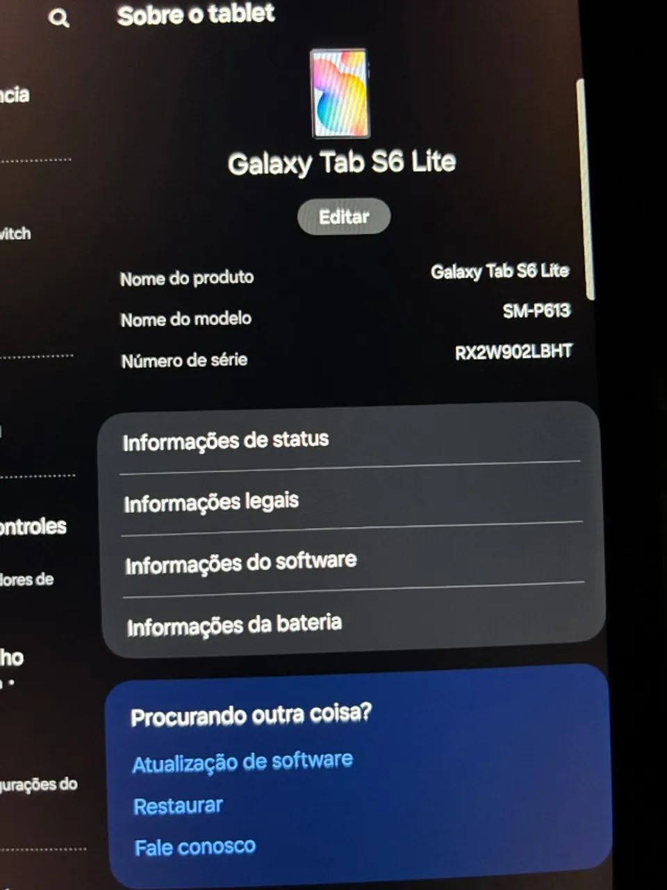 Samsung Galaxy Tab S6 Lite - Seminovo - Foto 3