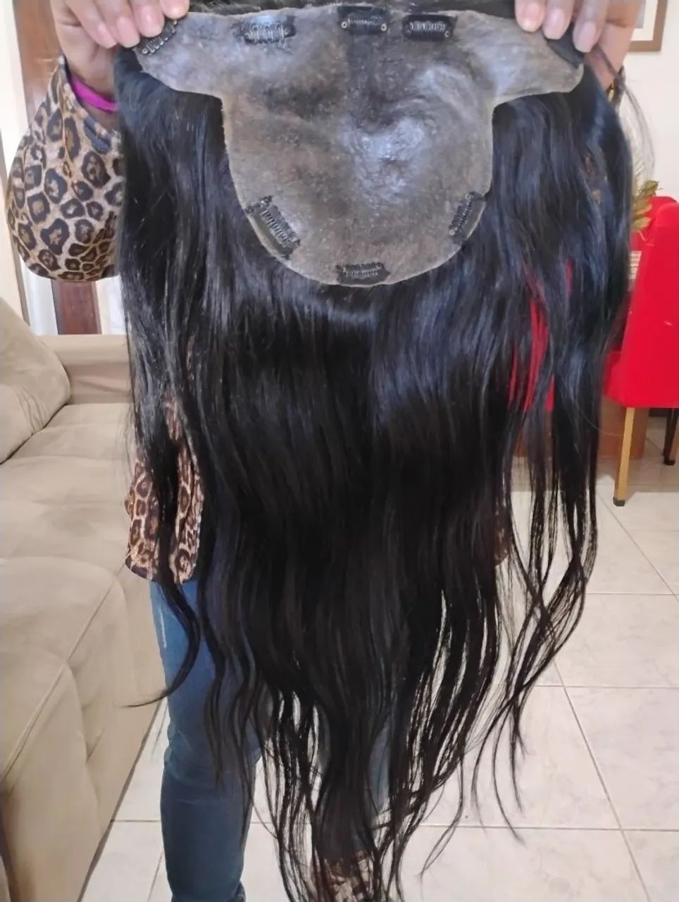 Cabelo humano topo - Foto 4