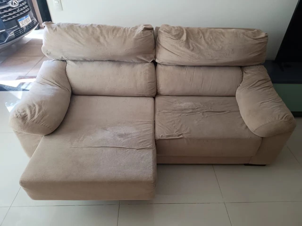 Sofa 2 lugares com Chaise - Foto 2