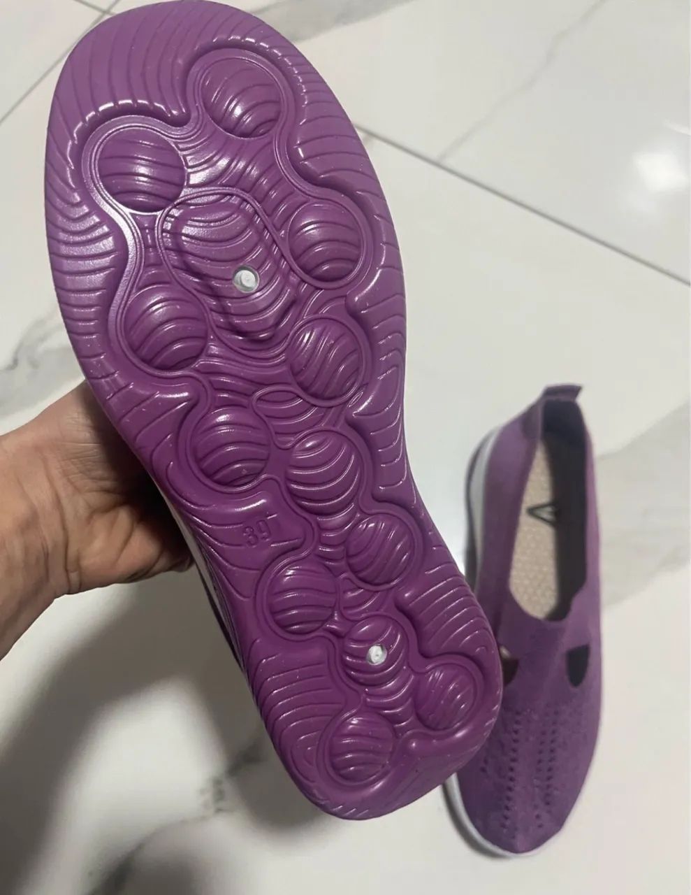 Tênis feminino slip on 39 - Foto 3