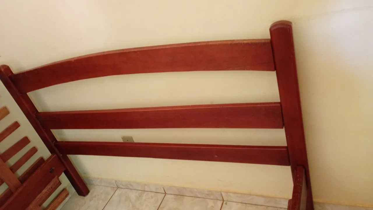 Cama madeira pura - Foto 4