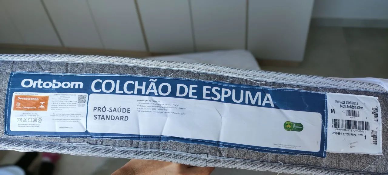 Colchão solteiro Ortobom em excelente estado  - Foto 2