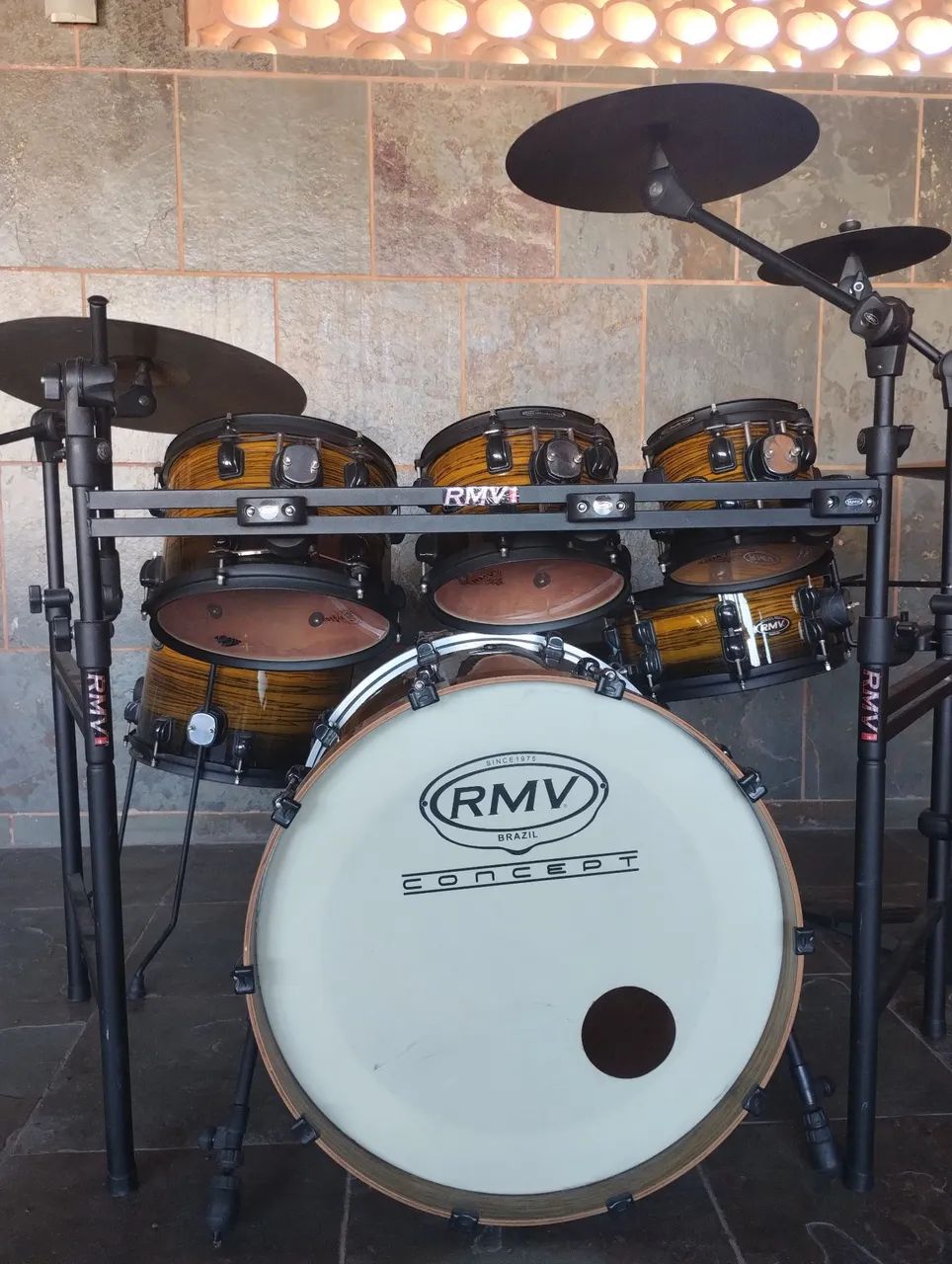 Bateria acústica RMV 