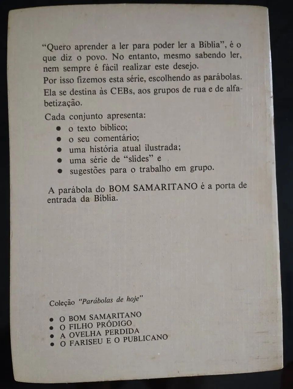 Livro : O Bom Samaritano  - Foto 2