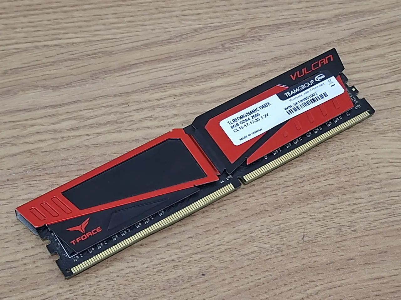 Memória RAM 8gb 2666mHz - TeamGroup
