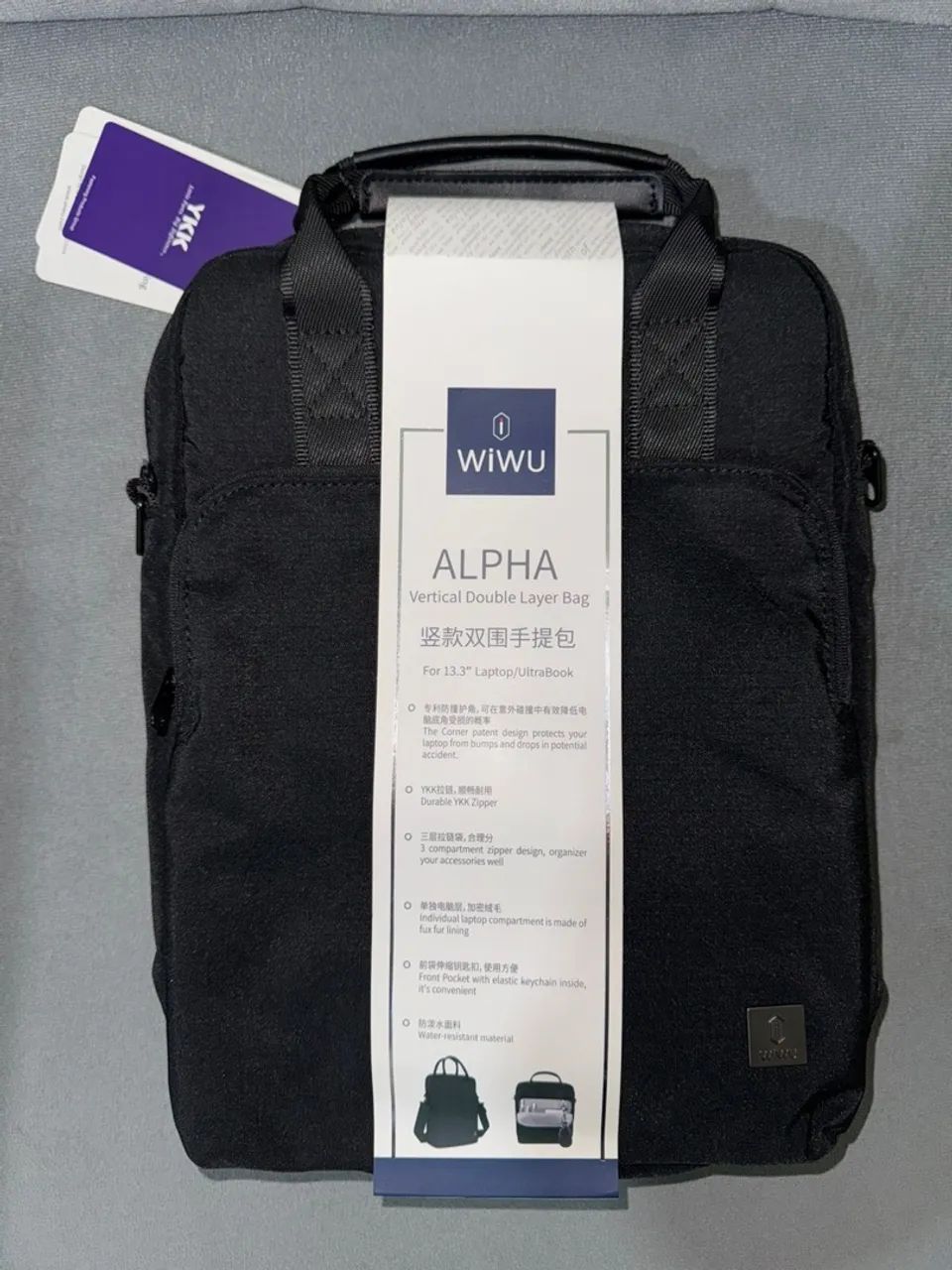 Bolsa da Wiwu para Notebook e Tablet de até 13.6 Polegadas  - Foto 3