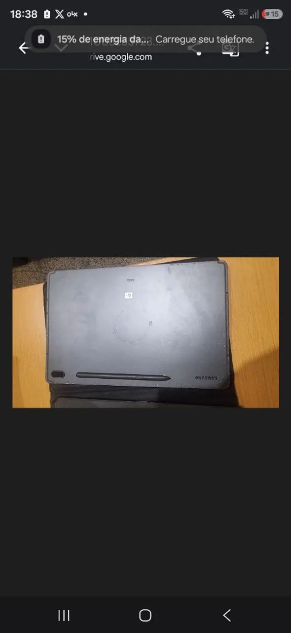 Samsung Galaxy Tab S7 FE + S Pen, Teclado e Caixa - Foto 2