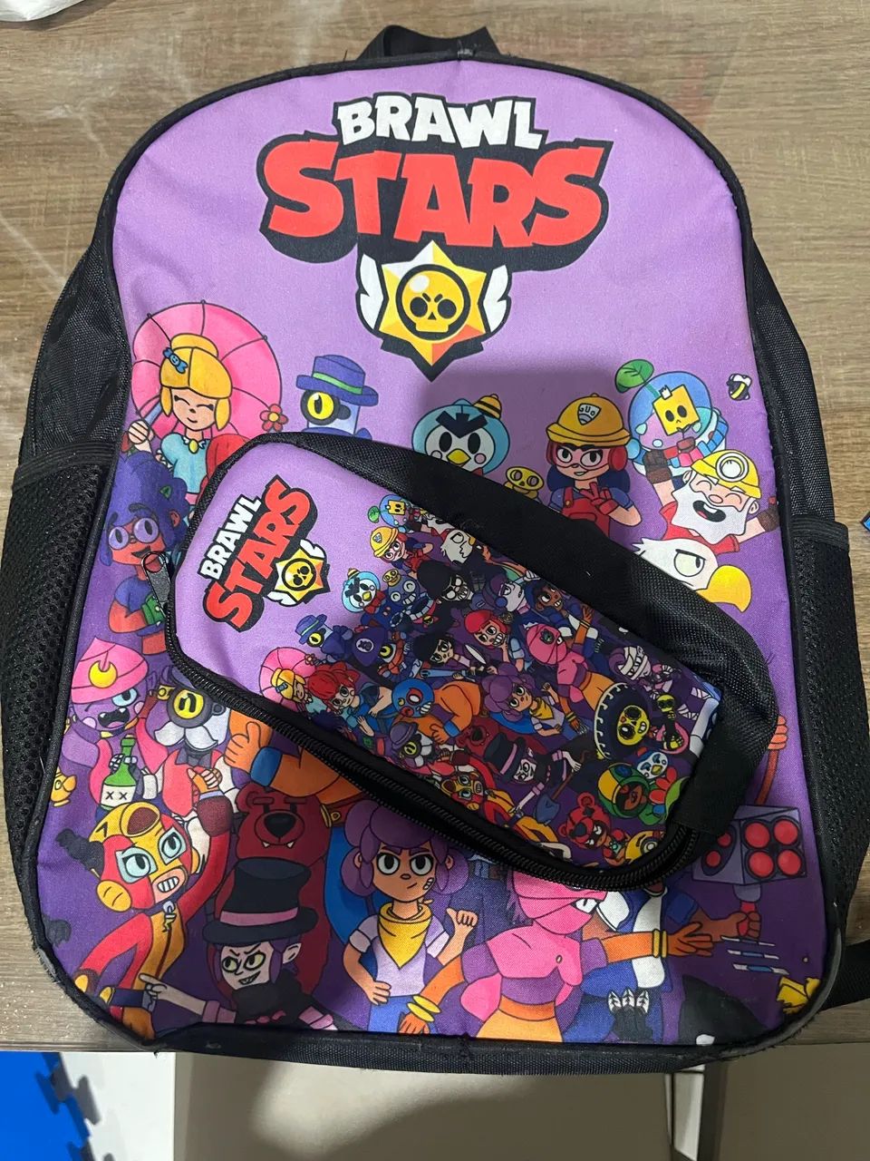 Mochila+estojo Brawl Stars. 