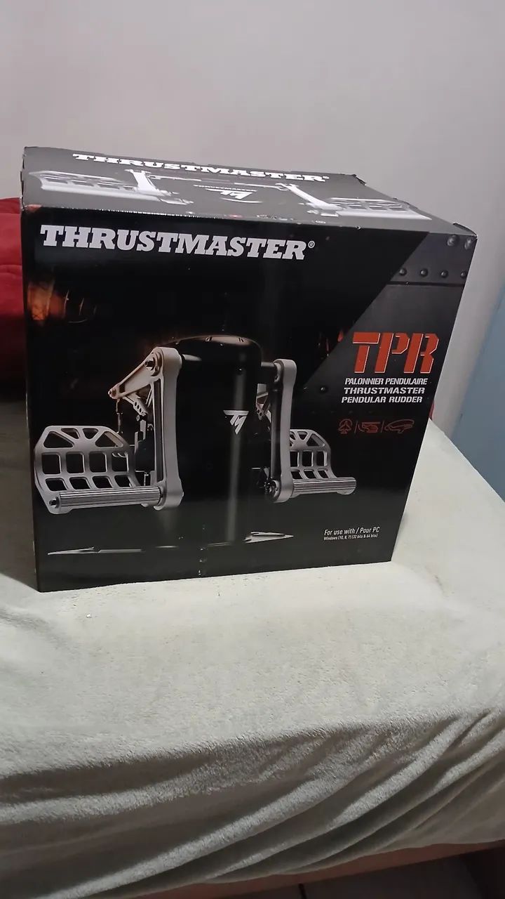 thrustmaster rudder pedals