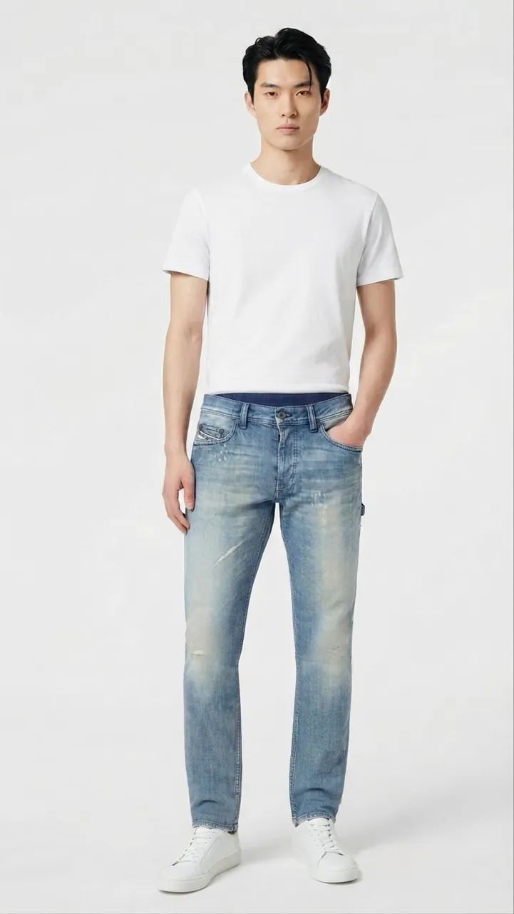 Calça jeans diesel original tamanho 40 - Foto 2