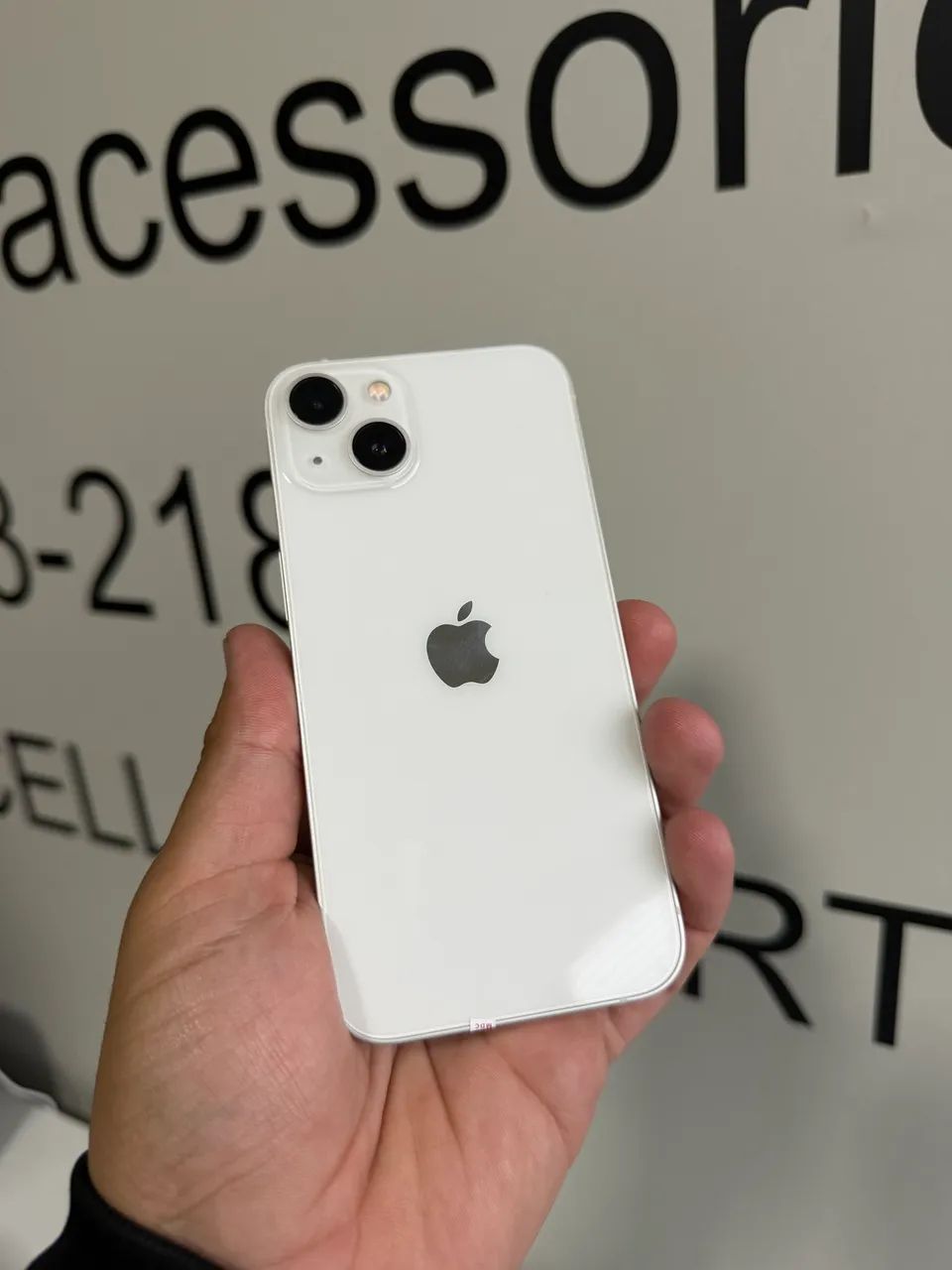 IPHONE 13 128GB BRANCO BATERIA 89 CHIP FÍSICO - Celulares e