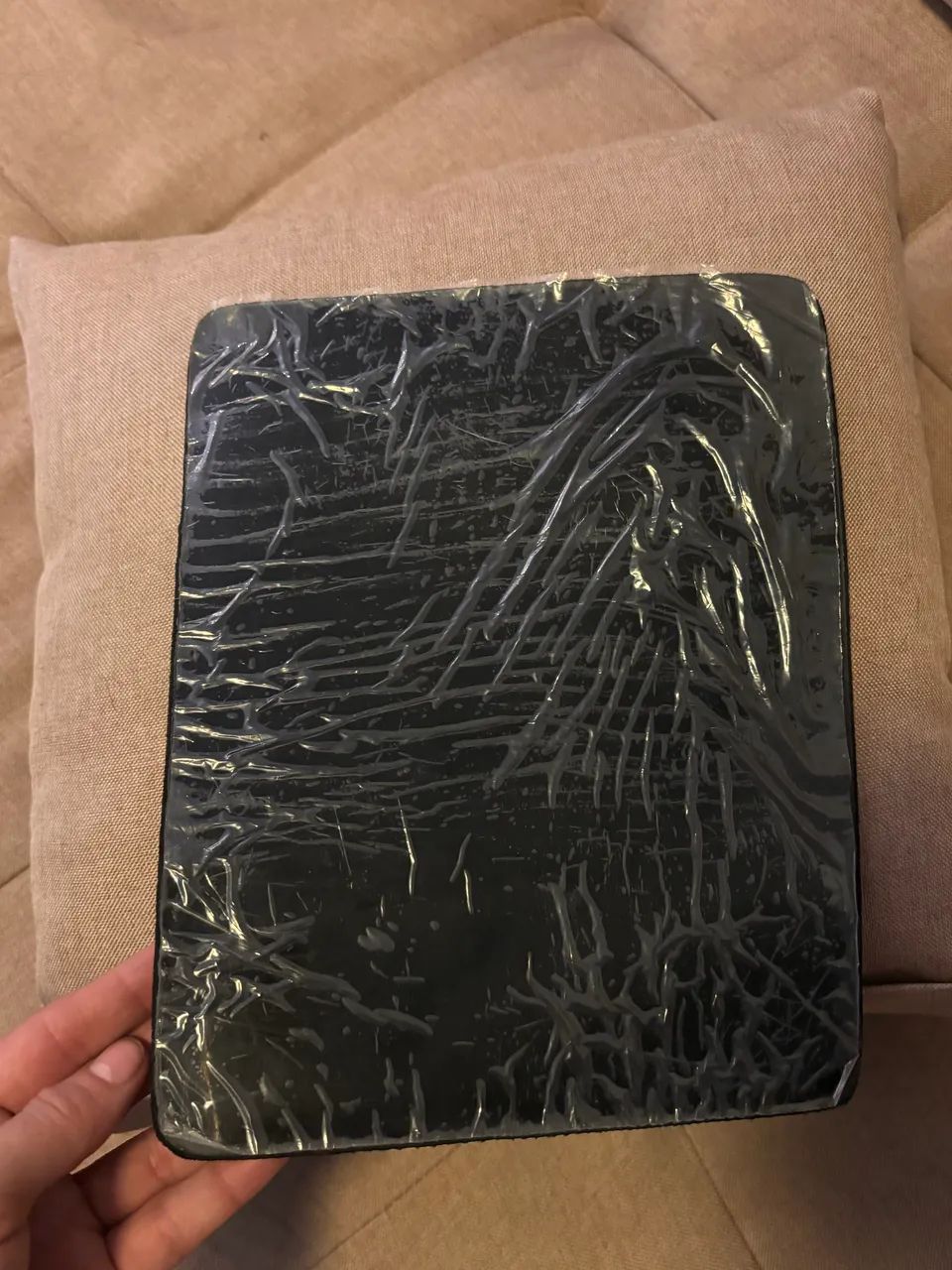 Mousepad preto com apoio de punho em gel - Foto 2
