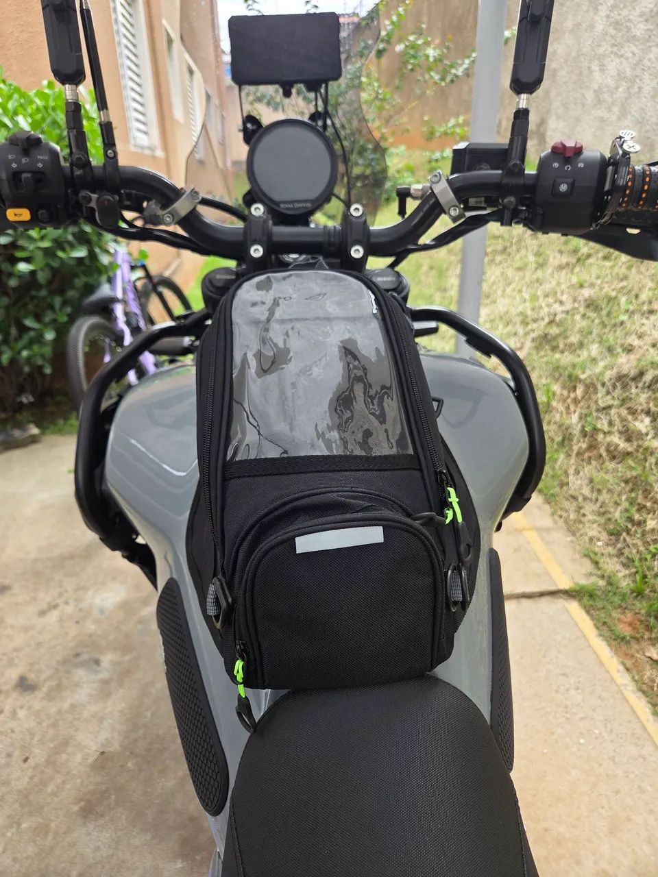 Bolsa tanque de moto 